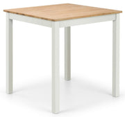Coxmoor Square Dining Table - Ivory & Oak