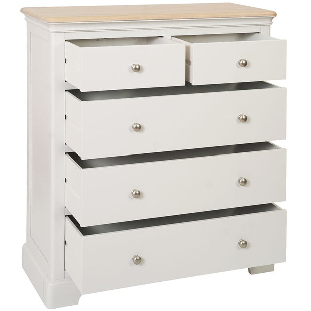 Lydford 2 Over 3 Drawers Chest