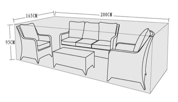 Furniture Cover - 3 Seat Sofa Set