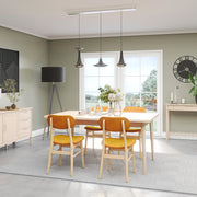 Bergen Upholstered Dining Chair - Mustard