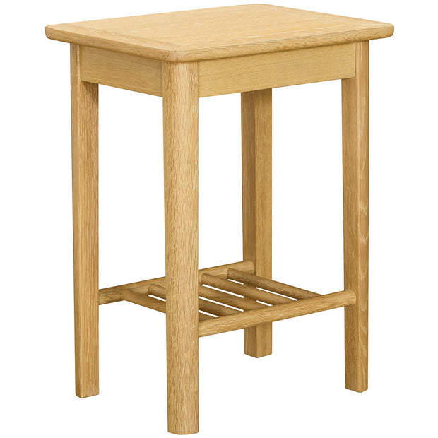 Bergen Oak Lamp Table