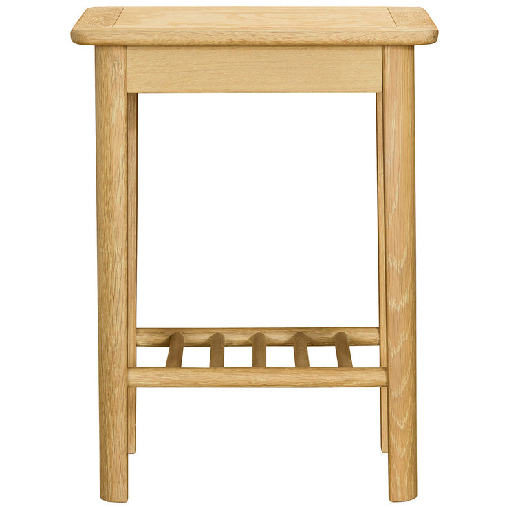 Bergen Oak Lamp Table