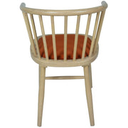 Bergen Upholstered Dining Carver Chair - Rust