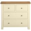 Dorset 2 Over 2 Chest in Ivory