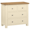 Dorset 2 Over 2 Chest in Ivory