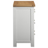 Dorset 2 Over 2 Chest in Moon Grey
