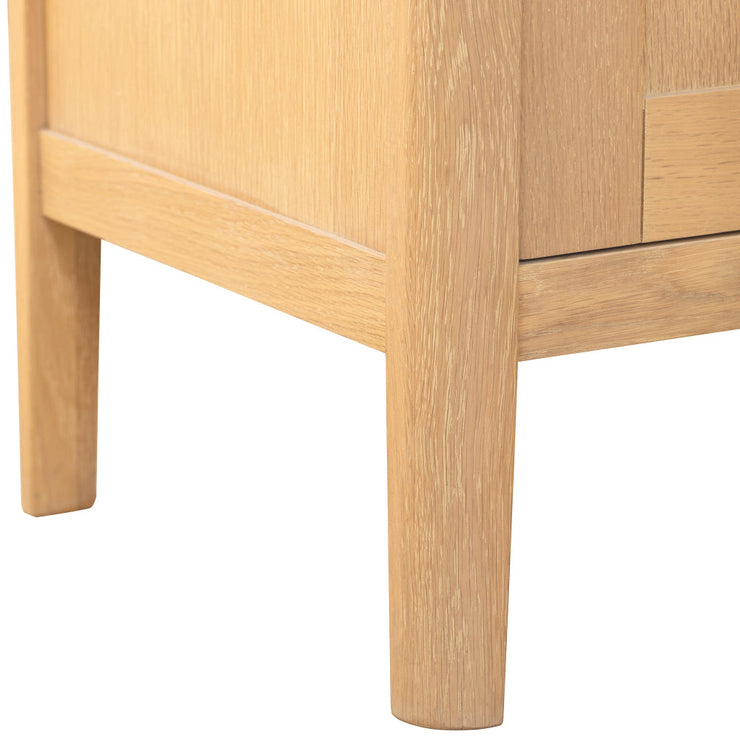 Bergen Oak All Hanging Wardrobe With Shelving