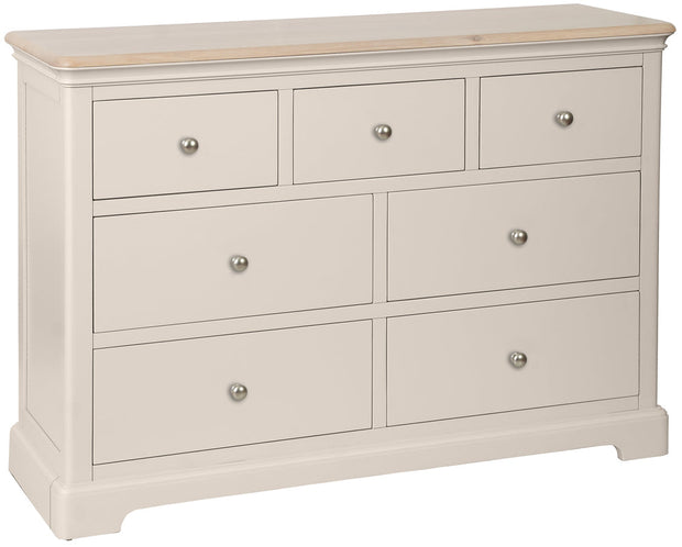 Lydford Cobblestone 3 Over 4 Drawers Chest