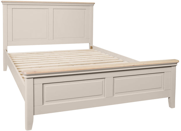 Lydford Cobblestone High Foot End Bedframe