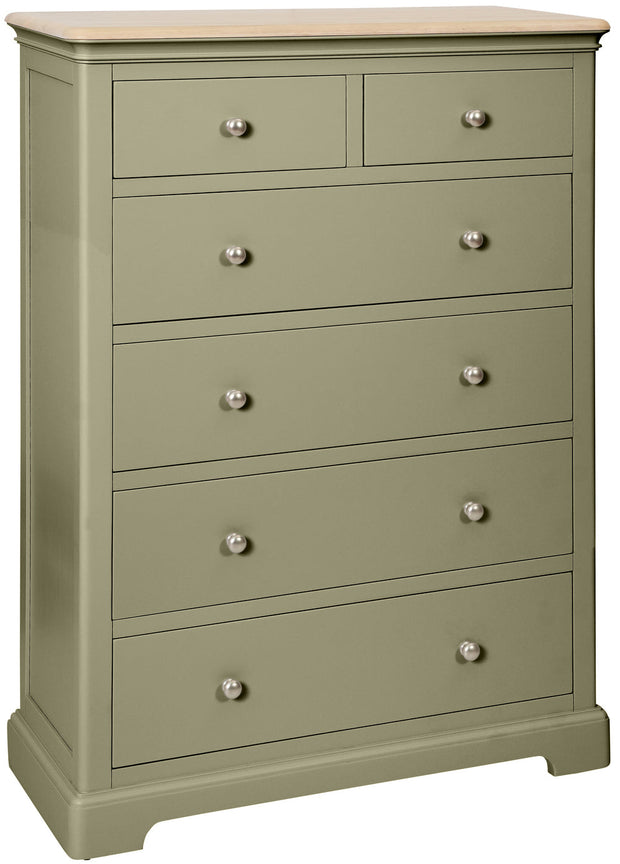 Lydford Fern 2 Over 4 Drawers Chest