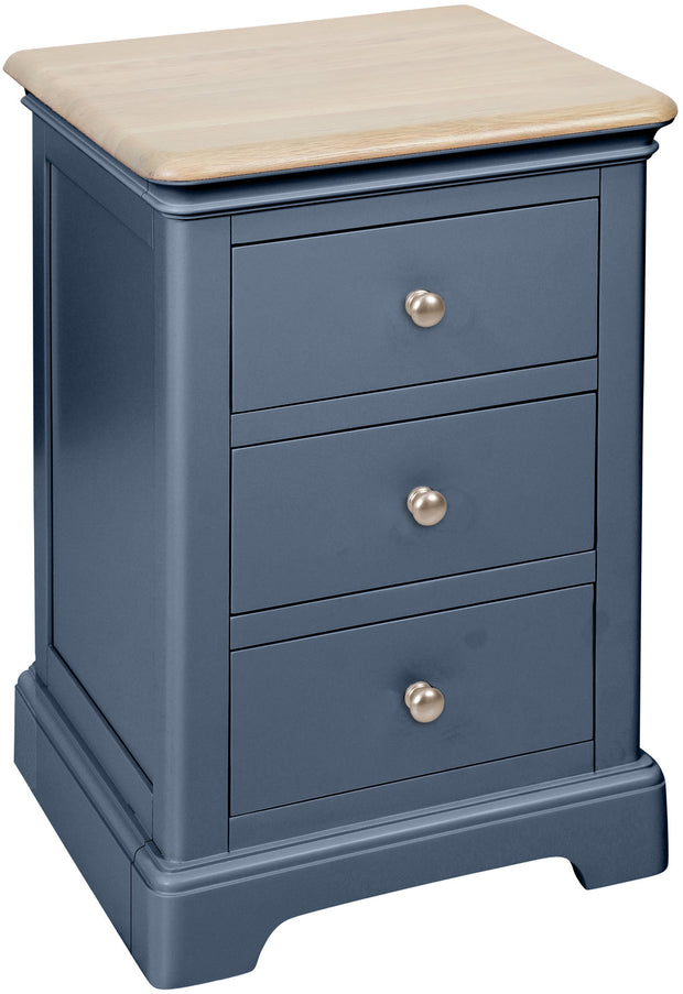 Lydford Neptune 3 Drawer Bedside Cabinet
