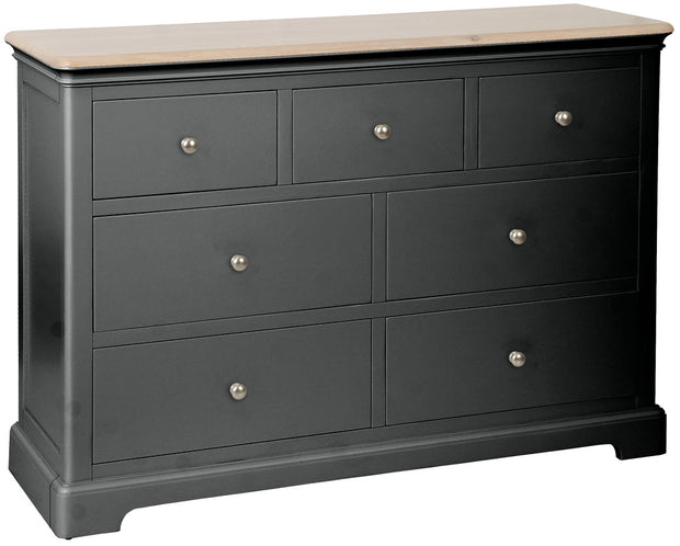 Lydford Raven 3 Over 4 Drawers Chest