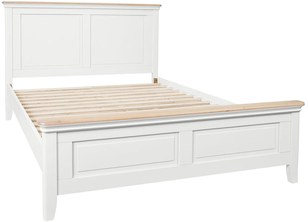 Lydford White High Foot End Bedframe