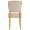 Oxford Fabric Open-backed Chair in Sand