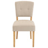 Oxford Fabric Open-backed Chair in Sand