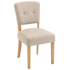 Oxford Fabric Open-backed Chair in Sand