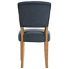 Oxford Fabric Open-backed Chair in Slate