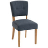 Oxford Fabric Open-backed Chair in Slate
