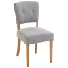 Oxford Fabric Open-backed Chair in Stone