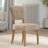 Oxford Fabric Open-backed Chair in Sand