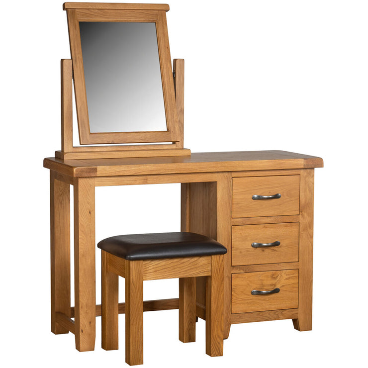 Somerset Oak Dressing Table Mirror