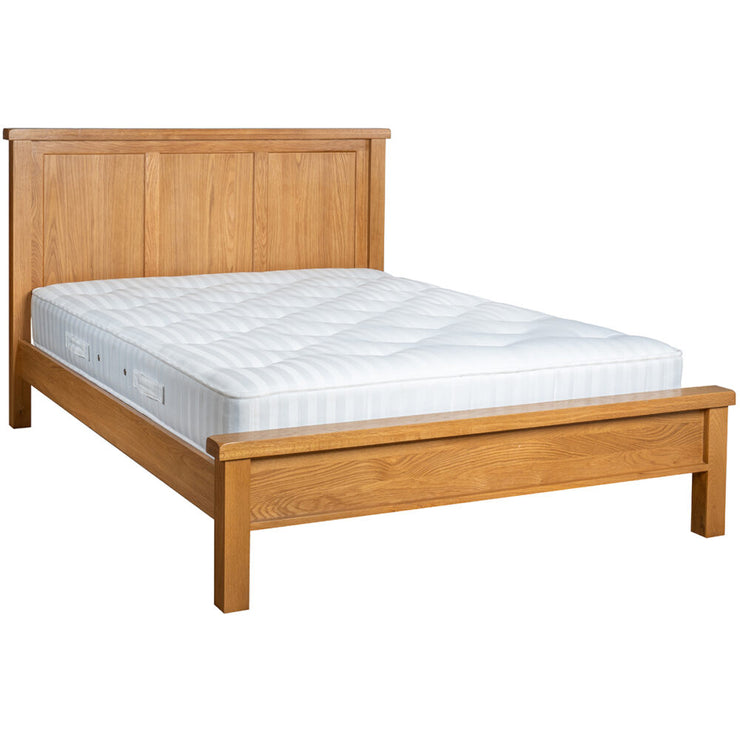 Somerset Oak Low Foot End Bed 5ft Kingsize