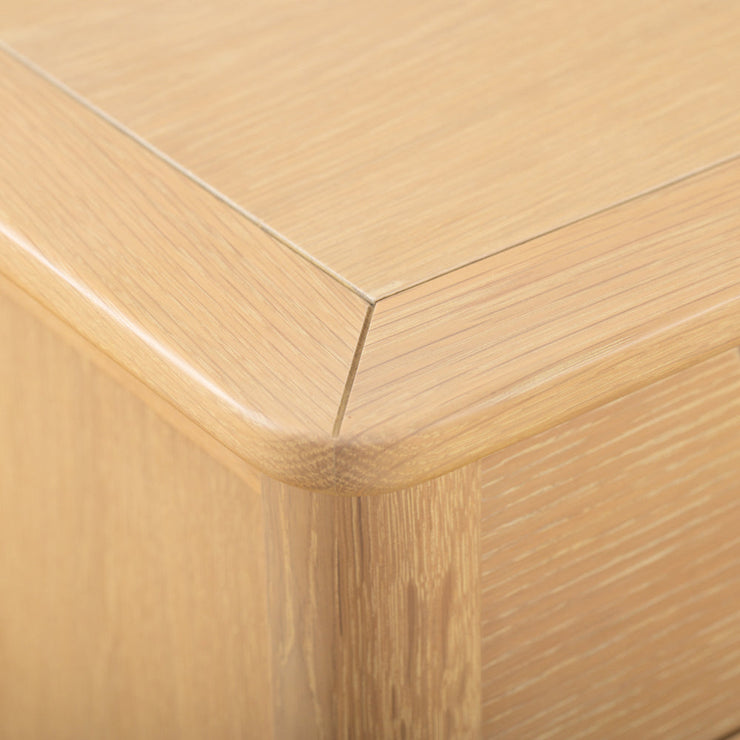 Bergen Oak All Hanging Wardrobe With Shelving