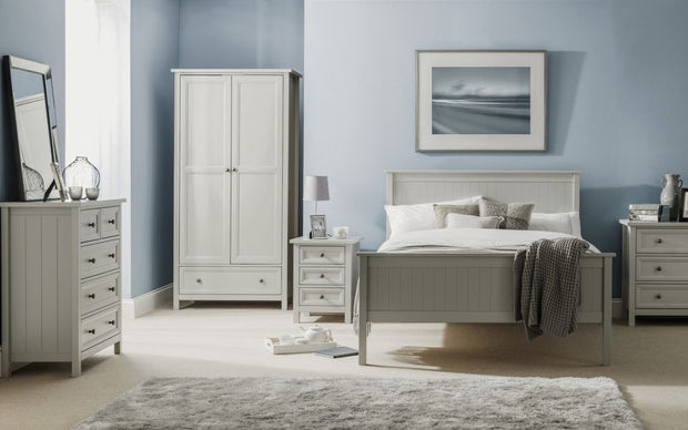 Maine 3 Drawer Chest Of Drawers - Dove Grey