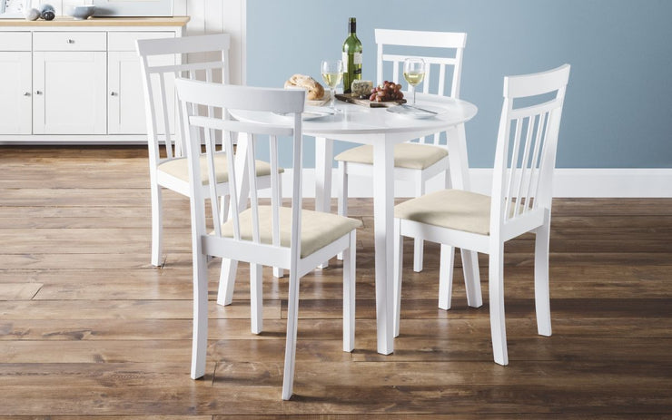 Coast Dropleaf Dining Table - White