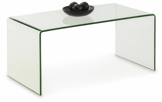 Amalfi Bent Glass Coffee Table