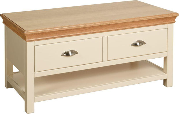 Lundy Painted 2 Drawer Coffee Table