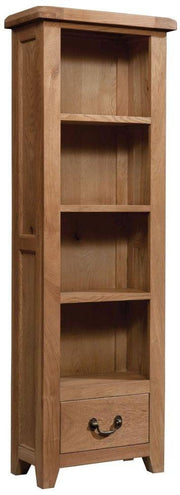 Somerset Oak 6'0 Narrow Bookcase