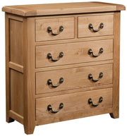 Somerset Oak 3+2 Chest of Drawers