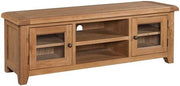 Somerset Oak Widescreen TV Unit