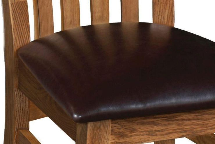 Rustic Oak Toulouse Dining Chair