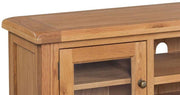 Somerset Oak Widescreen TV Unit