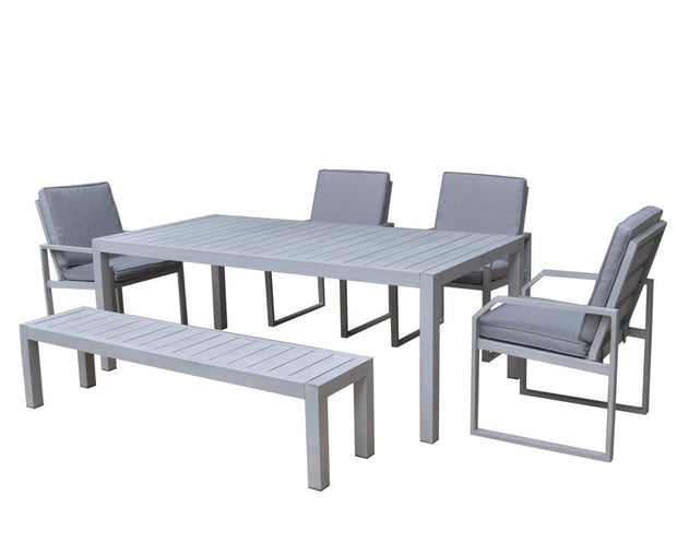 Alarna Bench Dining Set