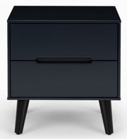 Alicia 2 Drawer Bedside - Anthracite