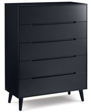 Alicia 5 Drawer Chest - Anthracite