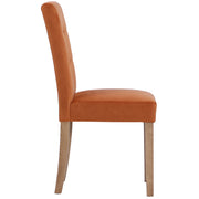 Ashbury Velvet Dining Chair - Sunset