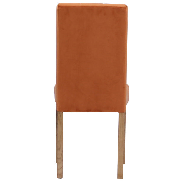 Ashbury Velvet Dining Chair - Sunset