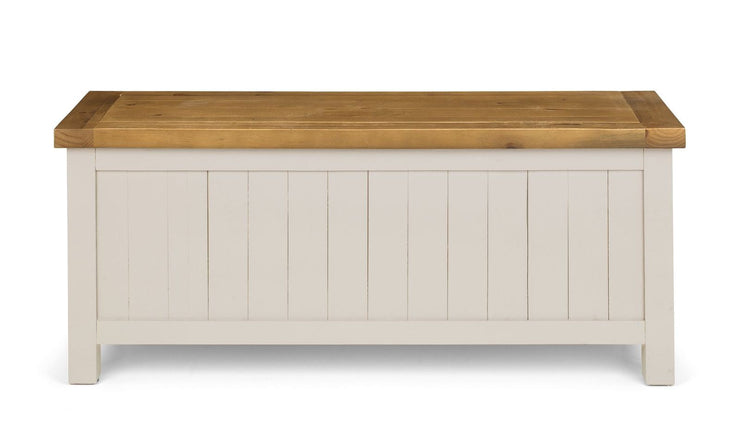 Aspen Storage Bench - Grey Wash