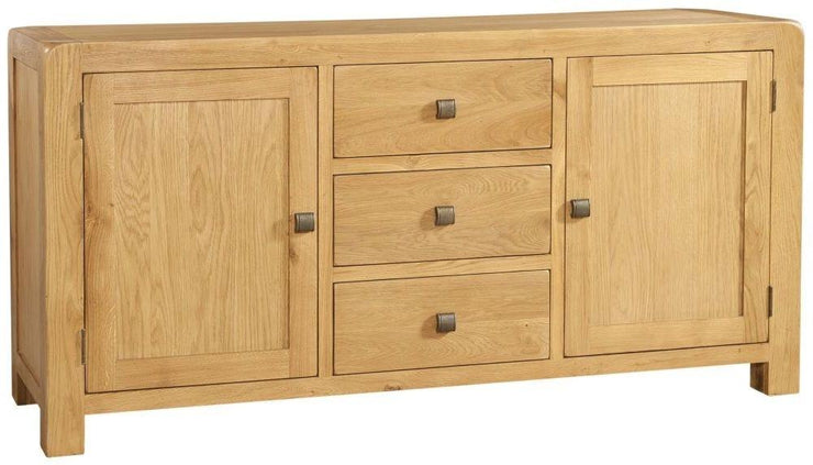 Avon Oak Large Sideboard 2 Door 3 Drawer