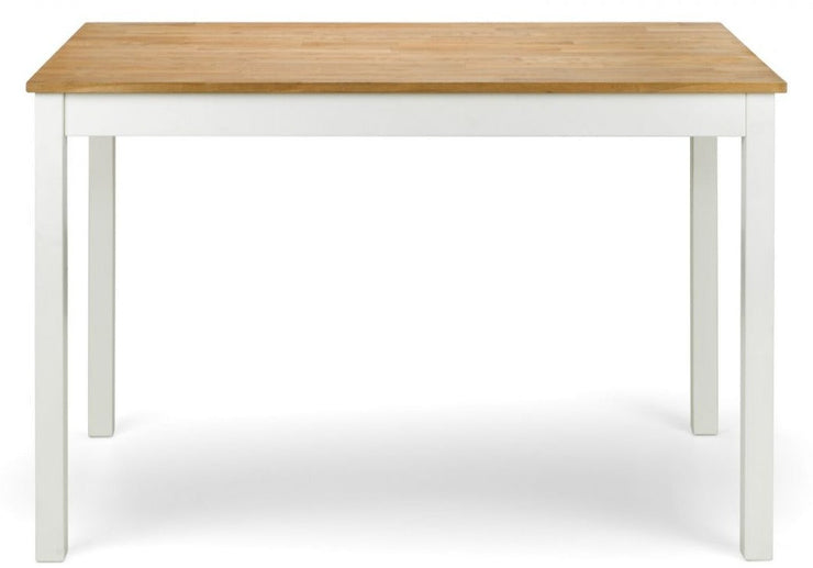 Coxmoor Rectangular Dining Table - Ivory & Oak