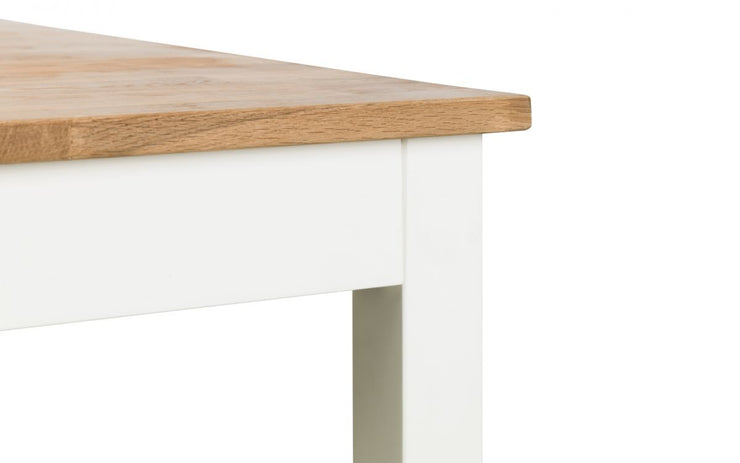 Coxmoor Rectangular Dining Table - Ivory & Oak