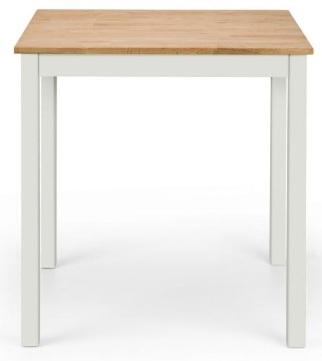 Coxmoor Square Dining Table - Ivory & Oak