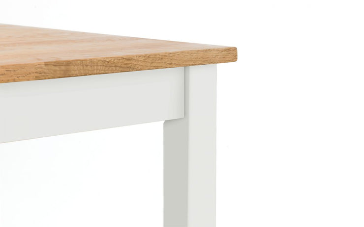 Coxmoor Square Dining Table - Ivory & Oak