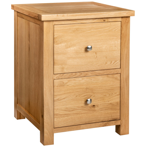 Dorset Oak Double Filing Cabinet