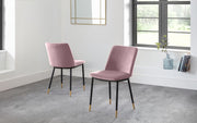 Delaunay Dining Chair - Dusky Pink