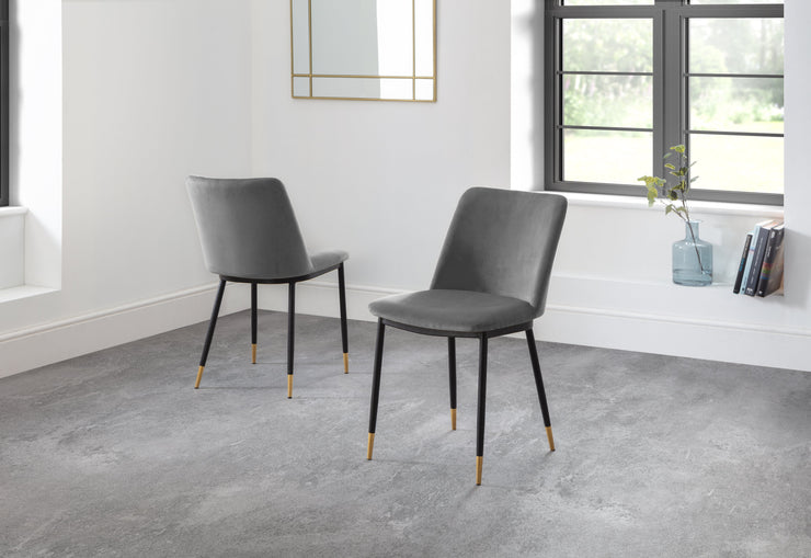 Delaunay Dining Chair - Grey